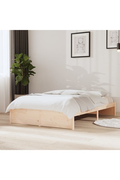 Concept Σκελετός κρεβατιού, 120x200 εκ., μασίφ ξύλο