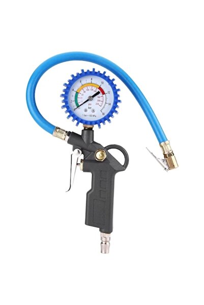 BGHYHYHI Inflator digital pentru anvelope cu manometru