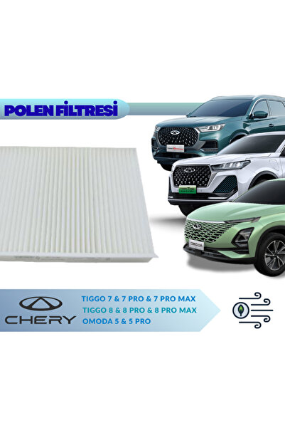 OZMPARTS Chery - Tiggo 7 Pro Max & 8 Pro Max | Omoda 5 & Pro Uyumlu Polen Fil...
