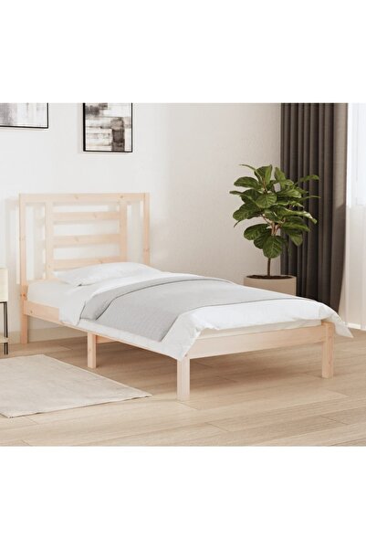 Concept Μονό κρεβάτι 3FT, 90x190 cm, μασίφ ξύλο πεύκου