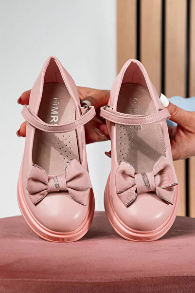 Zaira Pantofi fete roz din piele ecologica Alis #24653 - 36