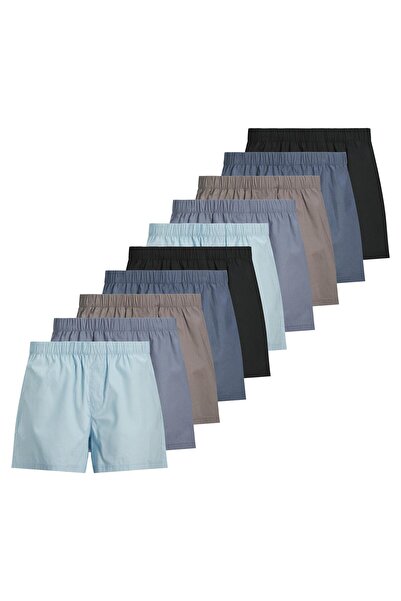 Jack & Jones JACK&JONES Herren Web-Boxershorts, 10er Pack - JACMILANO WOVEN B...