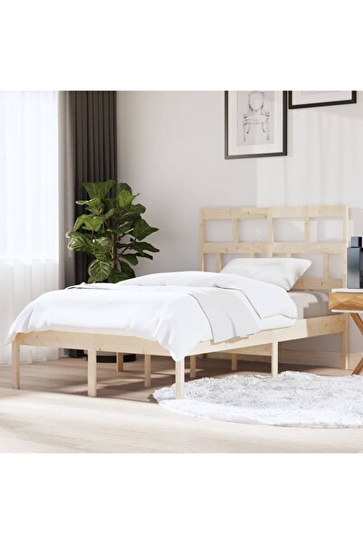 Concept Σκελετός κρεβατιού, 120x200 εκ., μασίφ ξύλο πεύκου