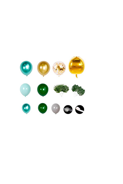 OEM Set of 167 balloons for the arcade, latex, plastic, multicolor