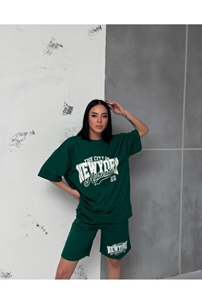 NewYorker Casual T-shirt and shorts set "New York", comfortable and modern