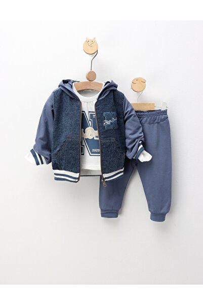 MiniKids Compleu Next Brand, model albastru