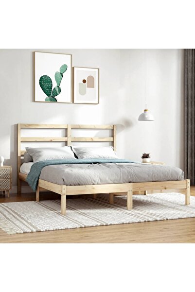 Concept Cadru de pat, 120x200 cm, lemn masiv de pin