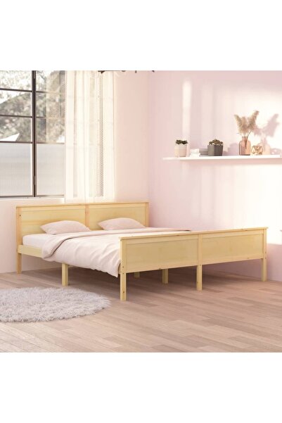 Concept Σκελετός κρεβατιού, 180x200 εκ., μασίφ ξύλο πεύκου