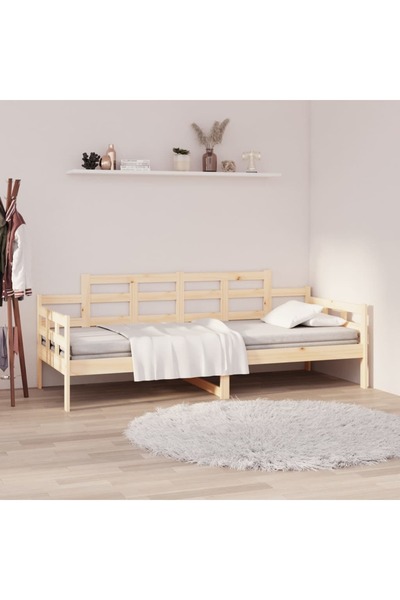 Concept Pat de zi, 90x190 cm, lemn masiv de pin