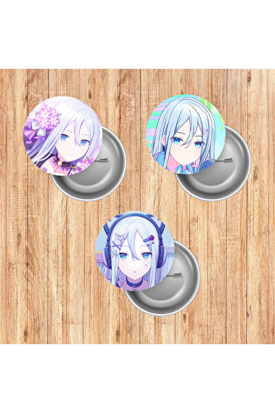 mertfigur Pjsekai Project Sekai Yoisaki Kanade Buton Rozet Seti (44 mm)