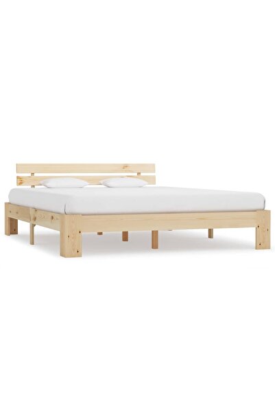 Concept Σκελετός κρεβατιού, 160 x 200 εκ., μασίφ ξύλο πεύκου