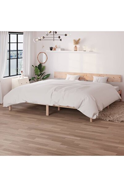 Concept Pat de zi, 200x200 cm, lemn masiv de pin