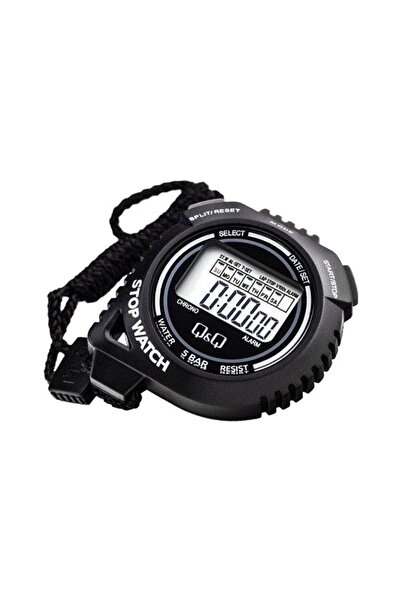 Q&Q Digital stopwatch, HS48J002Y, black, size 65mm