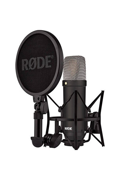Rode NT1 Signature Series Large-Diaphragm Condenser Microphone (Black)