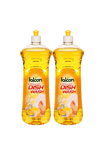Falcon سائل غسيل الأطباق 1 لتر (عبوة مزدوجة)