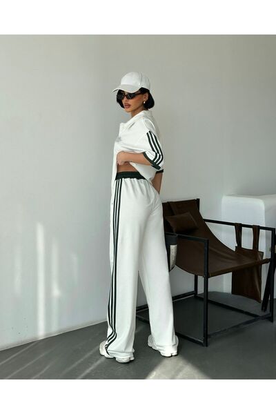 Butik Ross Women's Retro Top-Bottom Set