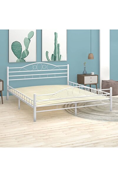 Concept Βάση κρεβατιού με τάβλες, 17 τάβλες, 100x200 εκ.