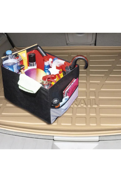 OEM Organizator pentru portbagaj, 37 x 30 x 24 cm, Negru