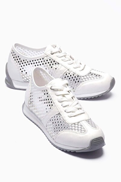 Mubiano Γυναικεία Αθλητικό παπούτσι διχτυωτά παπούτσια με παγιέτες, άνετα καθ...