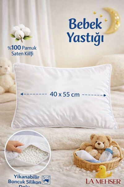 LA MEHSER 100% Cotton Fabric, Suitable for Use Without a Cover, Skin-Friendly