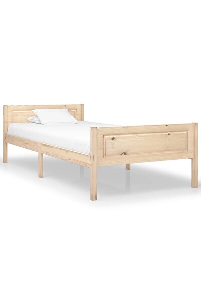 Concept Σκελετός κρεβατιού, 100x200 εκ., μασίφ ξύλο πεύκου