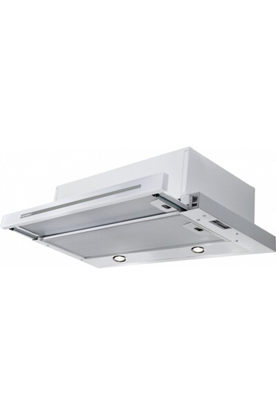 Franke Pull-out/ Telescopic Hood, Smart, FSM 601 WH/GL /2, White, 380 m³/h, 6...