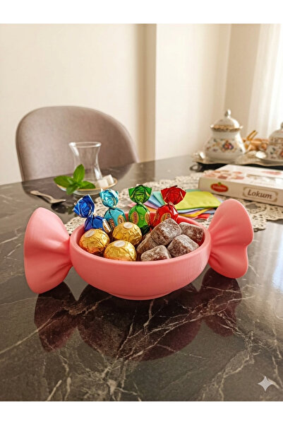 budem Nezih Home Şeker Tasarımlı Çikolata/Şeker Sunumluk, Şekerlik