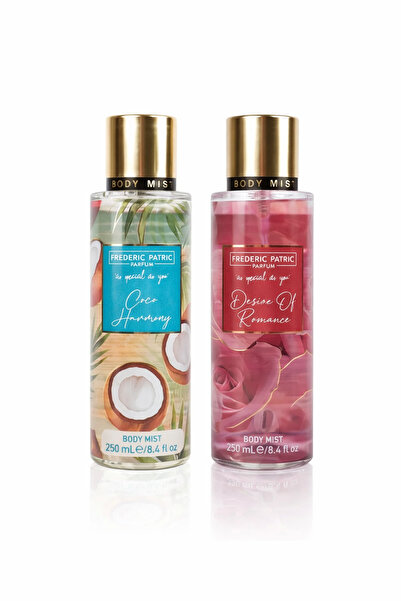 Frederic Patric Body Mist Set 2x250ml Coco Harmony & Desire Of Romance – Wome...