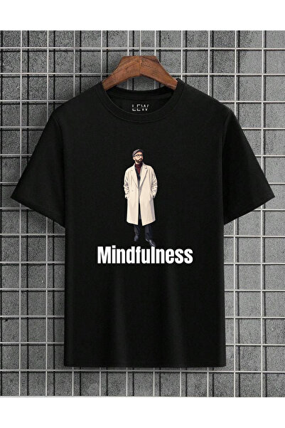lovver Mindfulness Written Psychologist Anime Designed Premium Print T-Shirt ...