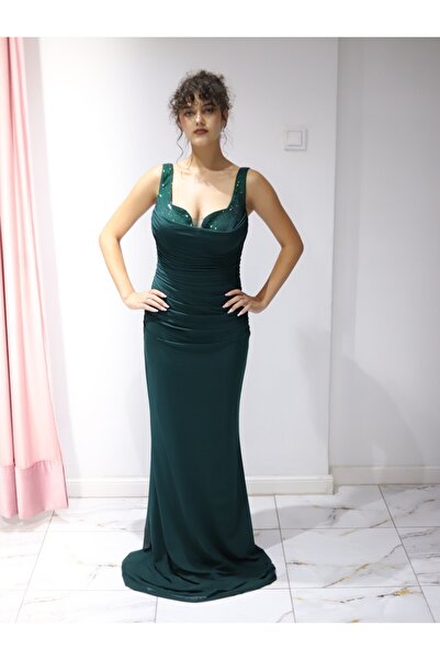 Angy Fashion Rochie „Emerald Allure” – Eleganță seducătoare în verde smarald ...