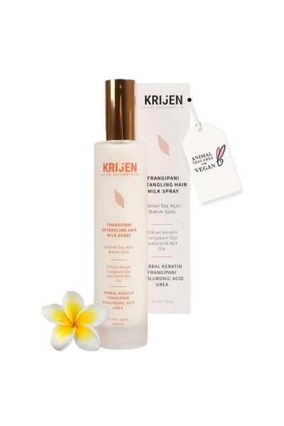 Krijen Frangipani Kolay Tarama Sağlayan Keratin Sütü 100 Ml