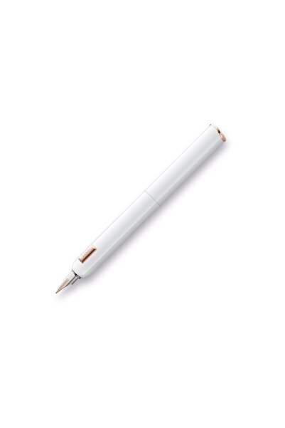 Lamy Dialog Cc Dolma Kalem 14K Altın Broad İmza Uç Beyaz
