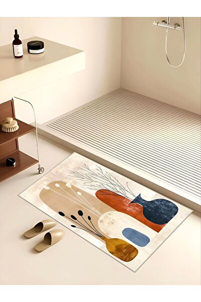 Ardizayn Modern Boho - Non-Slip and Non-Spill Cotton Woven Base (50X80 cm) Ba...