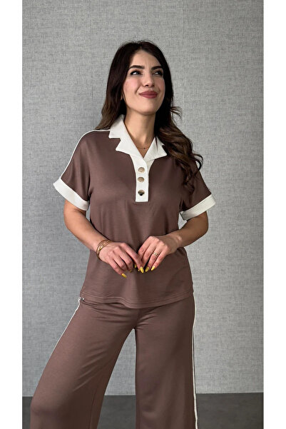 CyRo Set de trening pentru femei, din modal piese, din material textil, cu mâ...