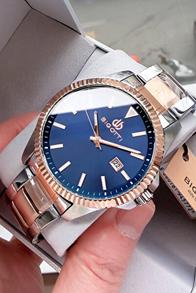 Bigotti Japanese Mechanism Men's Watch - Waterproof Steel Band Stylish Gift W...