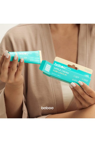 Baboo Cremă pentru mameloane cu lanolină pură 35 ml