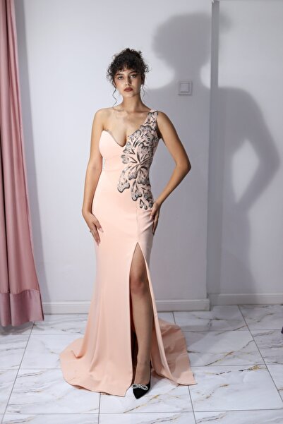 Angy Fashion "Blush Royale" Dress Size: 40