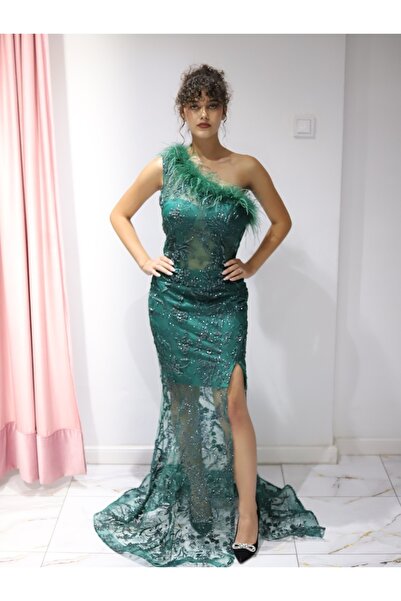 Angy Fashion Rochie „Emerald Fantasy” – glamour și rafinament cu accente cout...