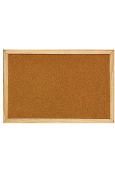 Optima Panou pluta cu rama din lemn, 60 x 90 cm,