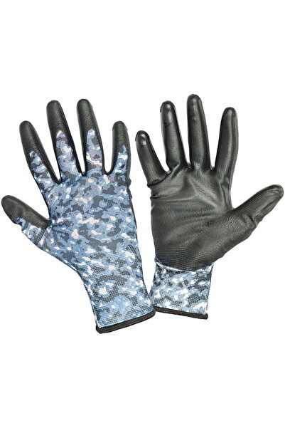 Lahti Pro Polyurethane glove with closed pattern - 7
