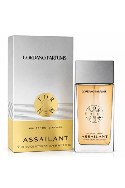GORDANO PARFUMS ASSAILANT Eau de Toilette for Men, 50 ml,