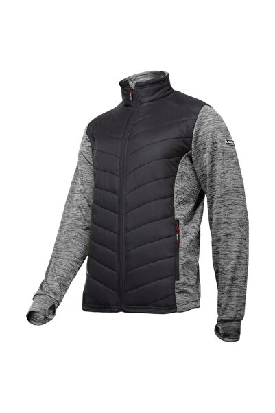 Lahti Pro Jacheta cu imprimeu si matlasare / gri-negru - 3xl