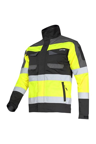 Lahti Pro Jacheta reflectorizanta slim-fit / verde - 3xl