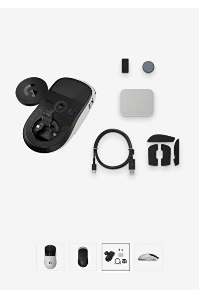 logitech G Pro X2 Superstrike Lunar Eclipse 2.4Ghz Wireless Gaming Mouse