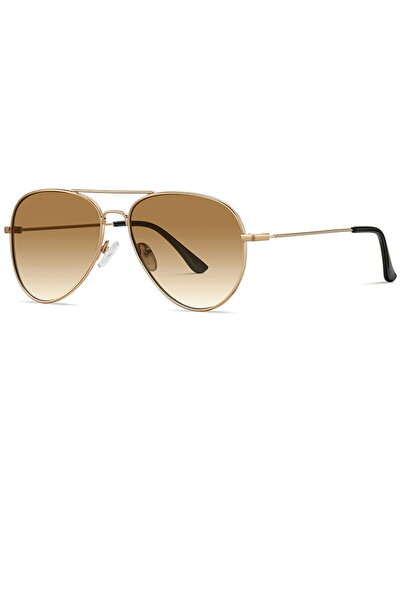 Techsuit Unisex Sunglasses - Polarized (3025) - Gold / Brown
