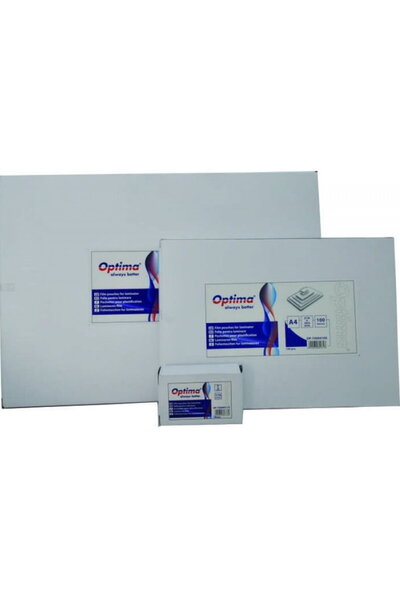 Optima Laminating film, A6 (111 x 154 mm), 100 microns 100pcs/pack
