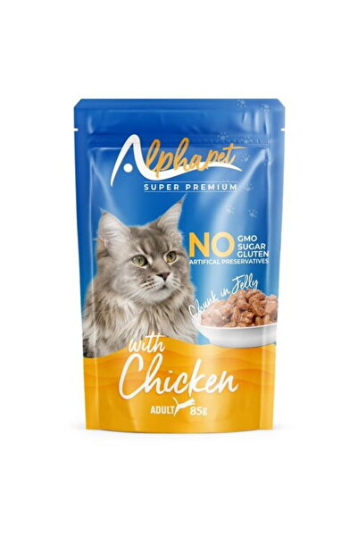 ALPHAPET Alphapet wet cat food, with chicken, 85 g