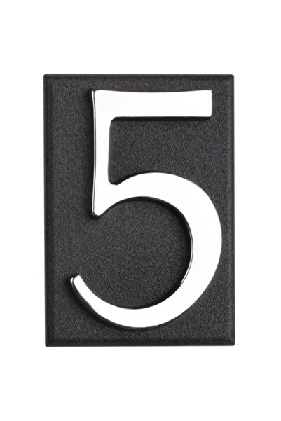 gerda SEMN CIFRA CU PLACA ADEZIVA FIXARE - 45MM / CROM / 5