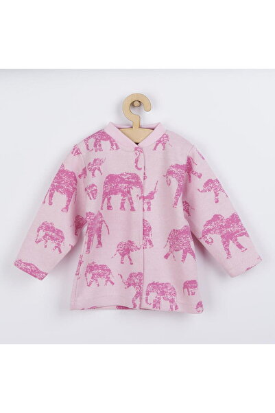 baby company Haină pentru bebeluși Baby Service Elephants roz, mărimea 68 (4-...