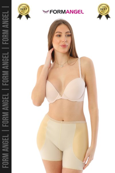 Carlburn # Corset with Silicone Sponge and Base Filler, Hourglass Shaping and Plumping Corset - 1 Piece
